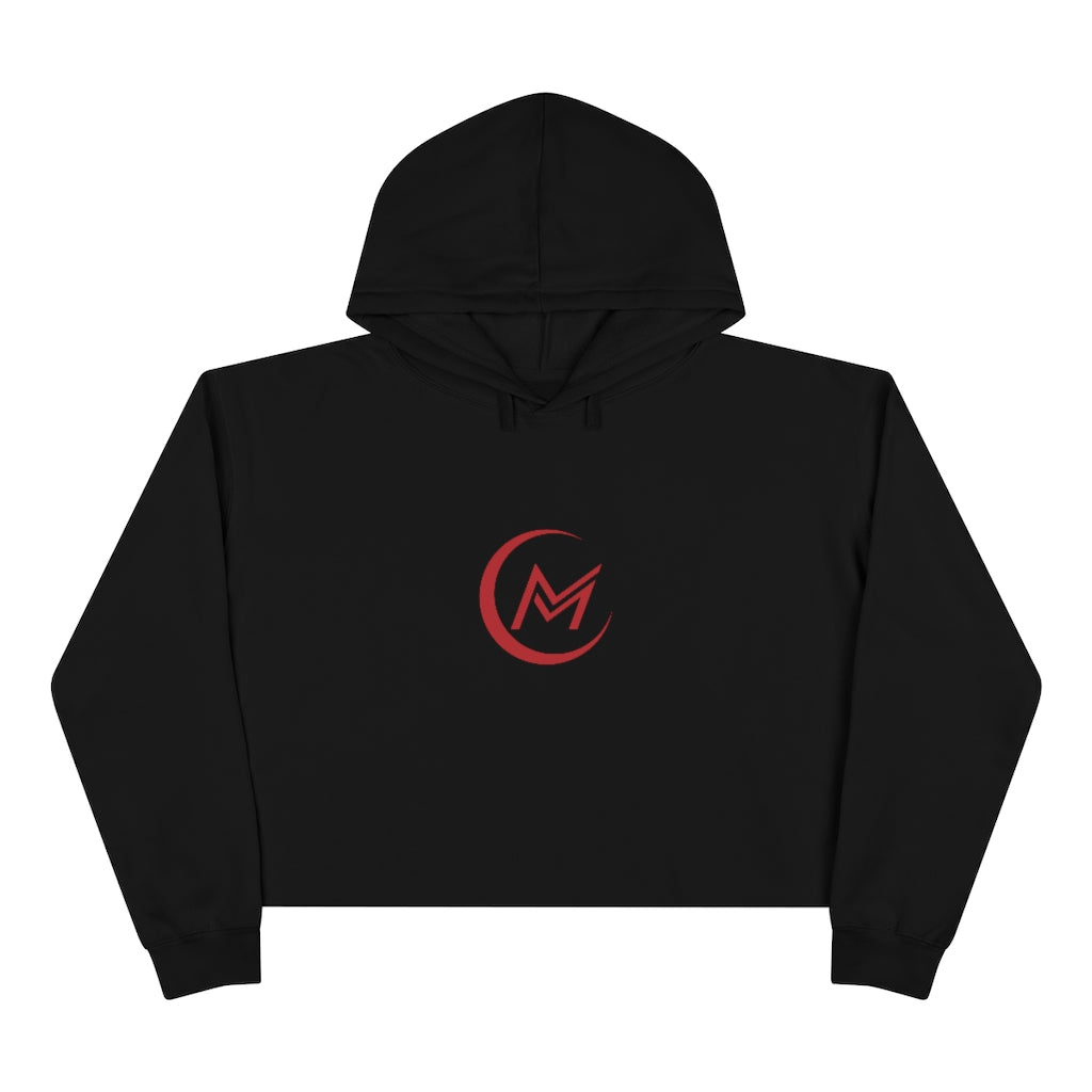 M Logo Crop Hoodie