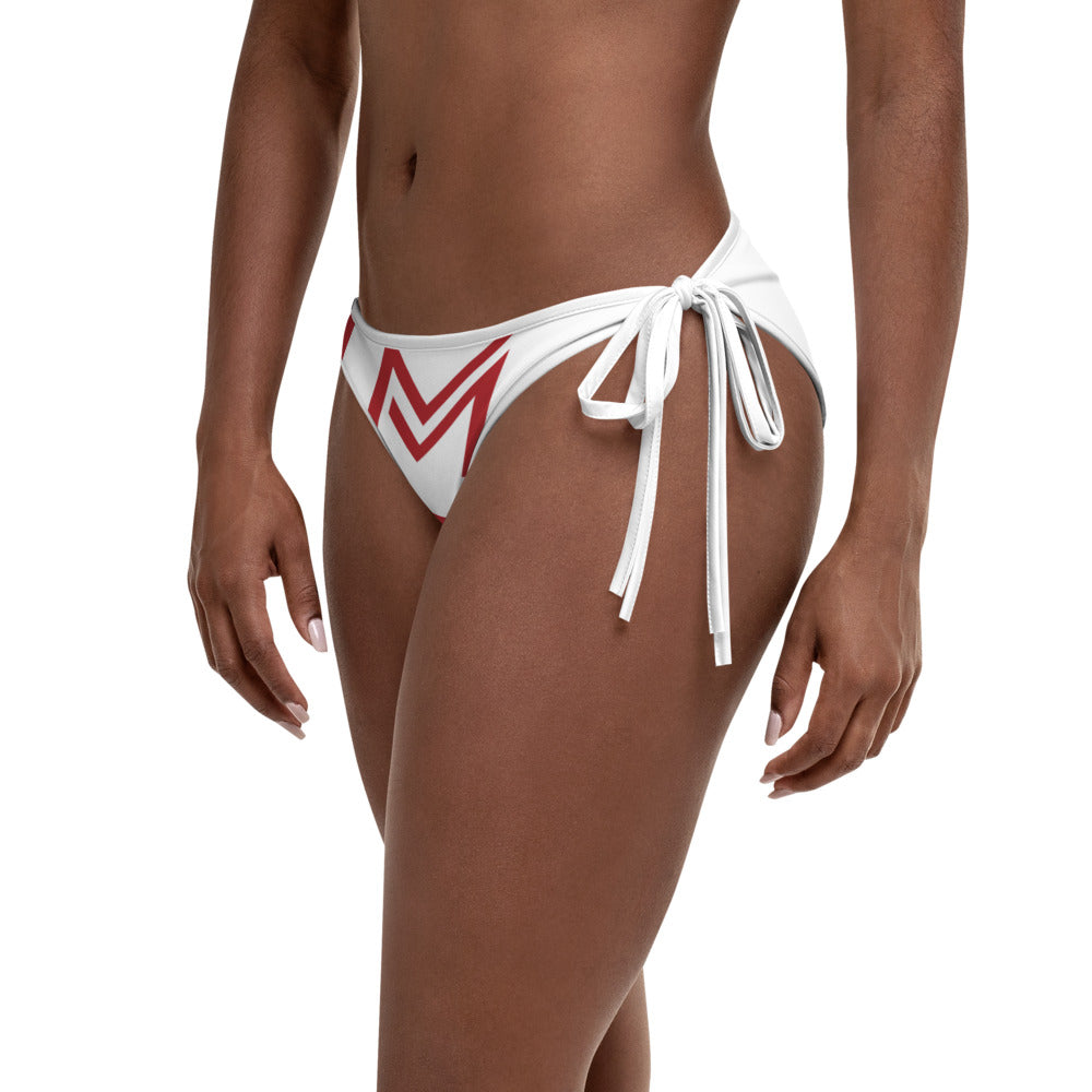 M Logo Reversible Bikini Bottom