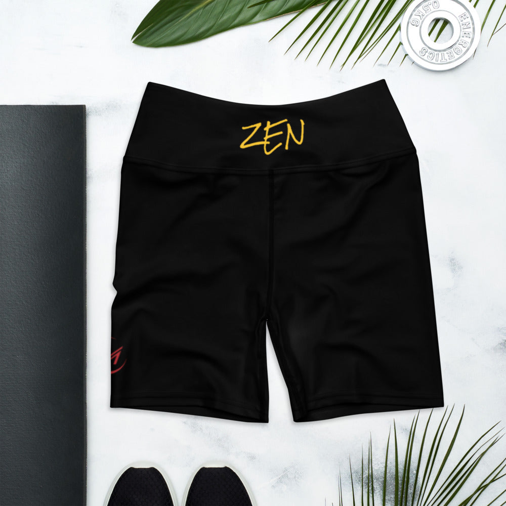'Zen" High Waist Yoga Shorts